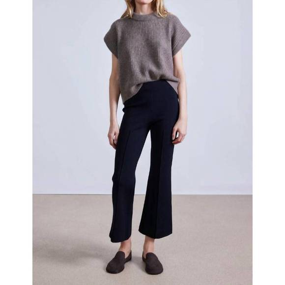 NEW APIECE APART rene flare trouser in black - Picture 1 of 2